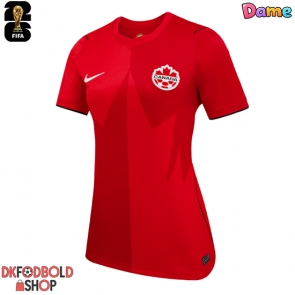 Canada Hjemmebanetrøje Dame VM 2026 Kort ærmer